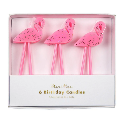 Meri Meri Flamingo Birthday Candles