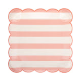 My Mind’s Eye Pink Stripe Paper Plate
