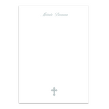Women's Cross Detail Custom Notepad