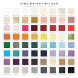 Custom White and Pink Foil Printed Gift Tag