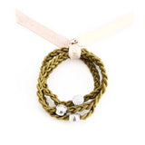 Knotty - Signature Braided Pony tail holder bracelet