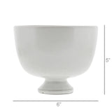 Maya Ceramic Perfect Bowl - Lrg - White Glaze