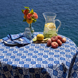 Azulejo Blue Tablecloth