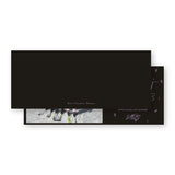 Chocolate and lilac "Merriest Christmas" with stars Holiday Card