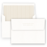 Boy's Tan Vintage Wreath with Bow Birth Announcement