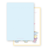 Watercolor Yellow Tea Party for Two Birthday Party Invitation