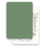 Watercolor Oval Floral Crest Anniversary Party Invitation
