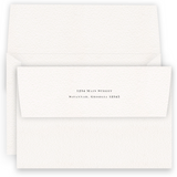 Simple Black Traditional Diplomatic Mixed Font Wedding Invitation