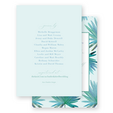 Summer Fiesta with Palm Border Couples Shower Invitation