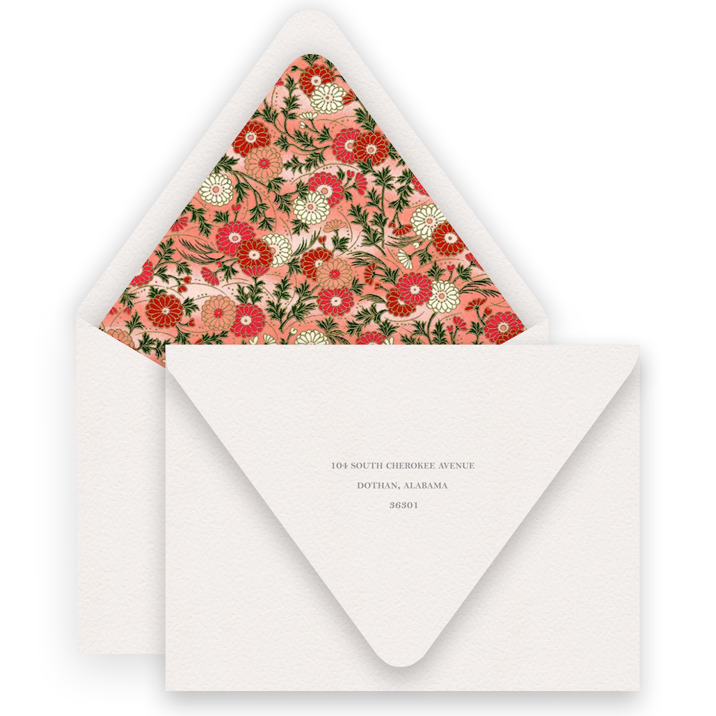 Oriental handmade Japanese Liners