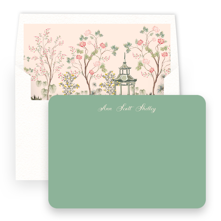 Shanghai Garden Lined Women's Stationery