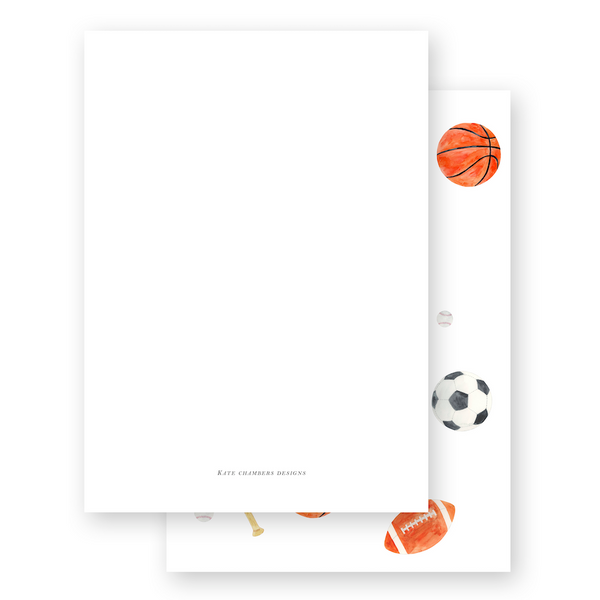 Boy's All Sports Birthday Party Invitation