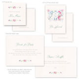Watercolor Mother Goose Nursery Rhyme Baby Shower Invitation