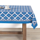 Azulejo Blue Tablecloth