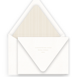 Boy's Tan Vintage Wreath with Bow Birth Announcement