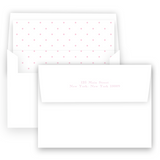 Watercolor Balloons with Dainty Dots Border Birthday Party Invitation