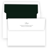 Casual Script "Peace, Joy, Love" Portrait Holiday Card