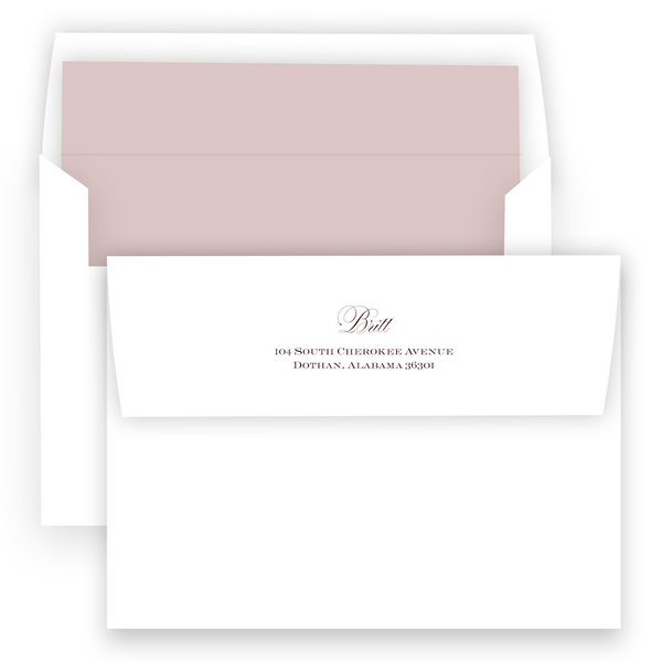 Blush Pink and Maroon Script "Joyeux Noel" Portrait Holiday Card