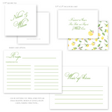 Lemon Tree Bridal Shower Invitation