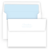 Vintage Blue Bow Portrait Holiday Card