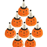 Vintage Halloween Pumpkin Shaped Plate