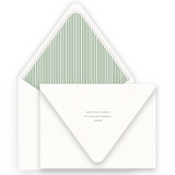 Watercolor Botanical Crest Bridal Shower Invitation