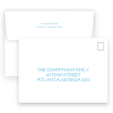 Boy's Cupcake Balloon Birthday Party Invitation