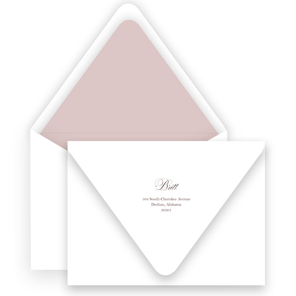 Blush Pink and Maroon Script "Joyeux Noel" Portrait Holiday Card