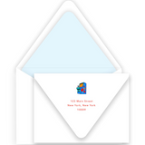 Boy's Blue and Red Arcade Birthday Party Invitation