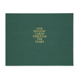 Evergreen Holiday Card Book