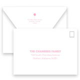 Festive Pink Pastel rainbow Balloons Birthday Party Invitation