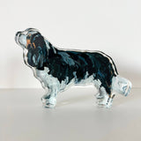 Tri-Color Cavalier King Charles Dog Acrylic