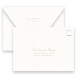 Boy's Tan Vintage Wreath with Bow Birth Announcement