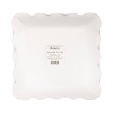 My Mind’s Eye Hamptons Stripes 9" Ric Rac Trim Paper Plate