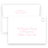 Watercolor Ribbon Border Barbie Inspired Birthday Party Invitation