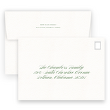 Watercolor Botanical Crest Bridal Shower Invitation