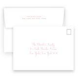 Watercolor Pink Balloons with Doughnuts Birthday Party Invitation