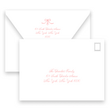 Pink Vintage Bow with Ribbon Birthday Party Invitation