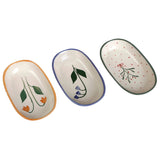 White Handmade Ceramic Serving Bowl | Handpainted Ceramic