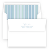 Blue, Mint & Green Calligraphy Script "Peace on Earth" Landscape Holiday Card