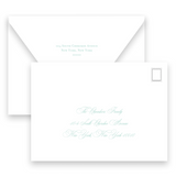 Pink Laurel Wreath Baby Shower Invitation