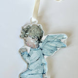 Tiny Wings III Baby Angel Acrylic Christmas Ornament