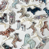 Yellow Labrador Acrylic Christmas Dog Ornament
