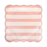 My Mind’s Eye Pink Stripe Paper Plate