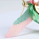 Glass Hummingbird Ornament