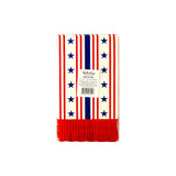 My Mind’s Eye Stars and Stripes Scallop Dinner Napkin