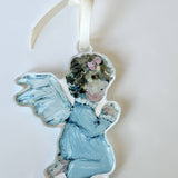 Tiny Wings IV Baby Angel Acrylic Christmas Ornament