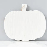 White Mod Pumpkin Charcuterie Board by Etu' Home