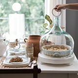 etúHOME Bianca Round Trivet cutting board, serving tray