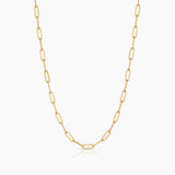 Thatch Jewelry paperclip Finn Necklace | 18"
